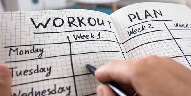 Diabetes prevention exercise program