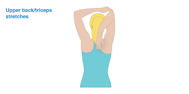 upper back stretch